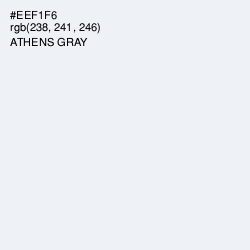 #EEF1F6 - Athens Gray Color Image